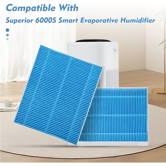 New Pack Wick Filter Compatible Ultra-Efficient Humidifier Replacement Filter - Picture 2 of 8